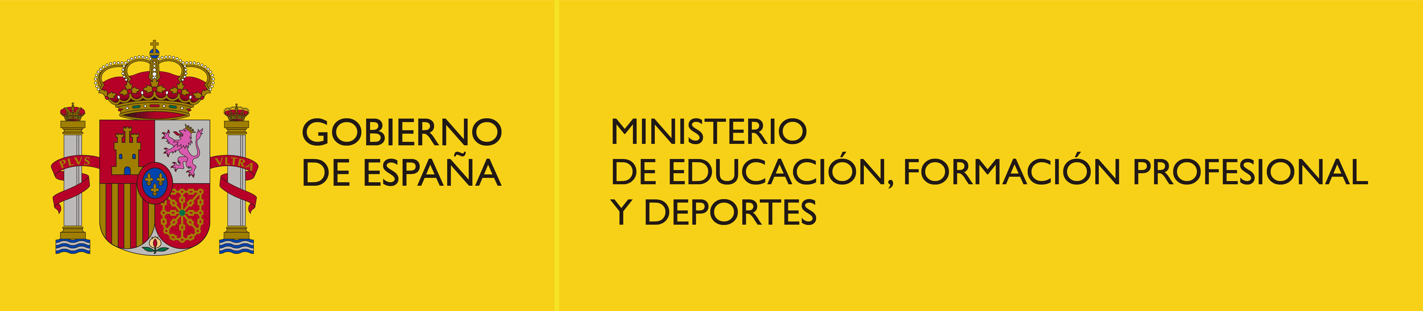 Gobierno de España - Ministerio de Educación, Formación Profesional y Deportes
